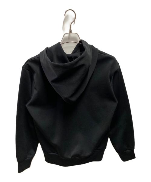 PLAY COMME des GARCONS（プレイコムデギャルソン）PLAY COMME des GARCONS (プレイコムデギャルソン) ロゴフーディー ブラック サイズ:Ｓの古着・服飾アイテム