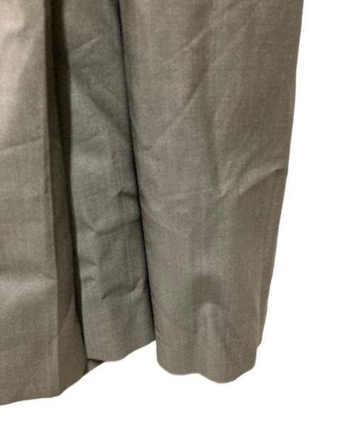 DRAWER（ドゥロワー）DRAWER (ドゥロワー) PRE2 シャンブレージャンパースカート グレー サイズ:38の古着・服飾アイテム