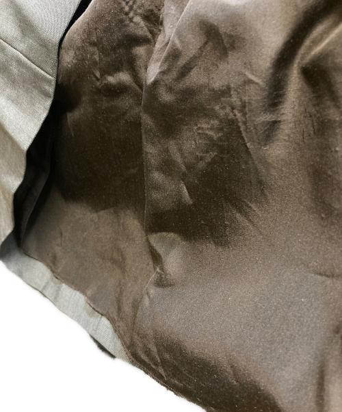 DRAWER（ドゥロワー）DRAWER (ドゥロワー) PRE2 シャンブレージャンパースカート グレー サイズ:38の古着・服飾アイテム