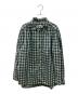 AiE（エーアイイー）の古着「オープンカラーシャツ」｜ネイビー×グリーン