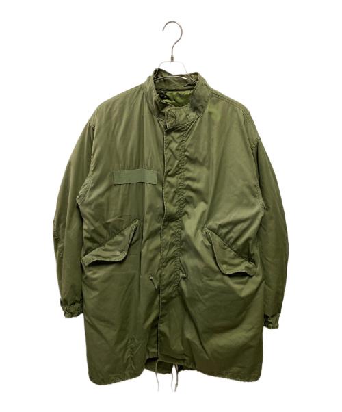 US ARMY（ユーエスアーミー）US ARMY (ユーエスアーミー) 70's M65 フィッシュテールパーカー グリーン サイズ:Ｓの古着・服飾アイテム