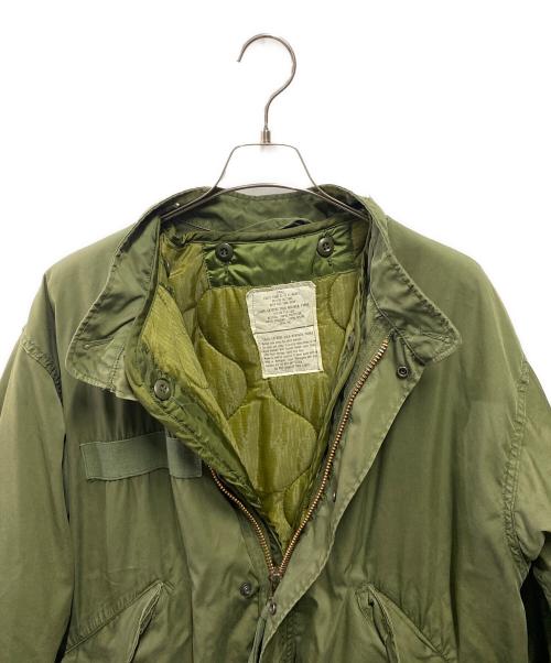 US ARMY（ユーエスアーミー）US ARMY (ユーエスアーミー) 70's M65 フィッシュテールパーカー グリーン サイズ:Ｓの古着・服飾アイテム