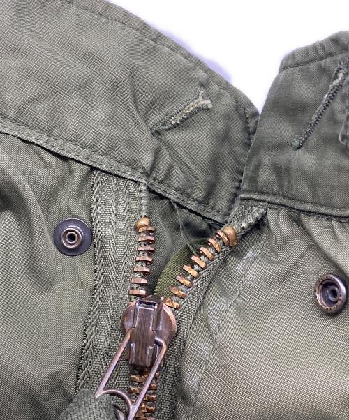 US ARMY（ユーエスアーミー）US ARMY (ユーエスアーミー) 70's M65 フィッシュテールパーカー グリーン サイズ:Ｓの古着・服飾アイテム