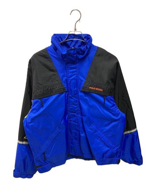 POLO SPORT（ポロスポーツ）POLO SPORT (ポロスポーツ) ナイロンジャケット ブルー サイズ:Lの古着・服飾アイテム