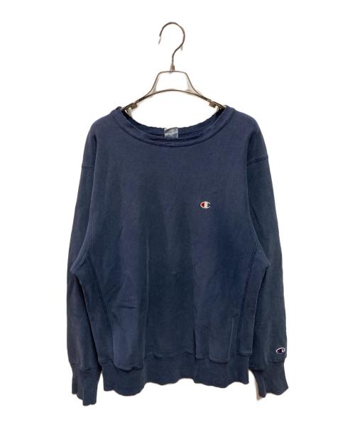 Champion REVERSE WEAVE（チャンピオン リバース ウィーブ）Champion REVERSE WEAVE (チャンピオン リバース ウィーブ) スウェット ネイビー サイズ:Lの古着・服飾アイテム