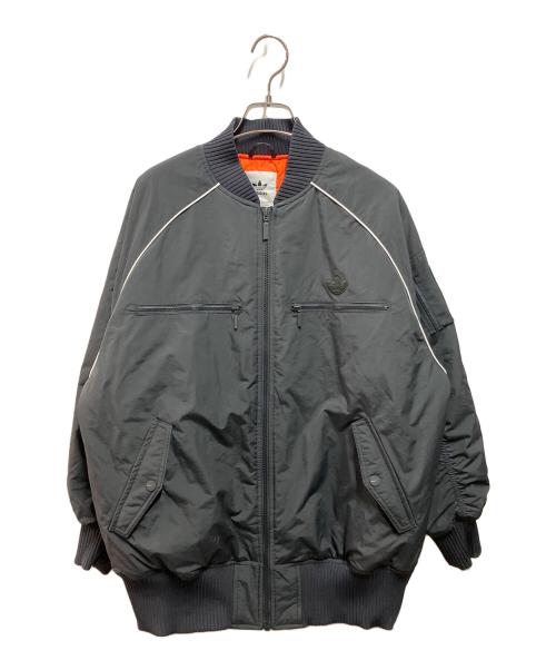 adidas（アディダス）adidas (アディダス) BOMBER ブラック サイズ:Ｌ 未使用品の古着・服飾アイテム