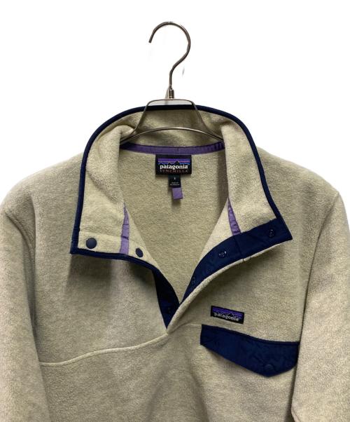 Patagonia（パタゴニア）Patagonia (パタゴニア) Synchilla Snap-T Fleece Pullover ベージュ サイズ:Sの古着・服飾アイテム