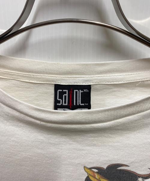SAINT MICHAEL（セントマイケル）SAINT MICHAEL (セントマイケル) CLOT (クロット) CL LS T-SHIRT/聖闘士 ホワイト サイズ:XLの古着・服飾アイテム
