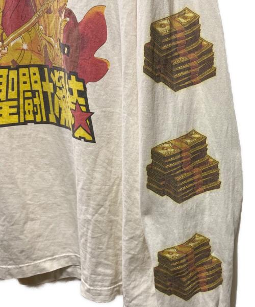 SAINT MICHAEL（セントマイケル）SAINT MICHAEL (セントマイケル) CLOT (クロット) CL LS T-SHIRT/聖闘士 ホワイト サイズ:XLの古着・服飾アイテム