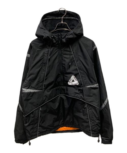 PALACE（パレス）PALACE (パレス) eYe COMME des GARCONS JUNYAWATANABE MAN (アイ コム デ ギャルソン ジュンヤ ワタナベ マン) Technical 1/2 Zip ブラック サイズ:Ｌの古着・服飾アイテム