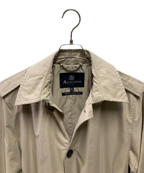 Aquascutum（アクアスキュータム）Aquascutum (アクアスキュータム) トレンチコート ベージュ サイズ:Ｍの古着・服飾アイテム