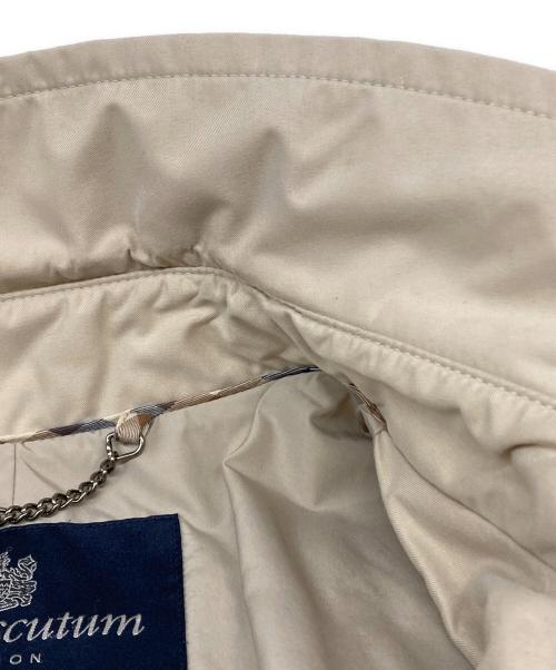 Aquascutum（アクアスキュータム）Aquascutum (アクアスキュータム) トレンチコート ベージュ サイズ:Ｍの古着・服飾アイテム