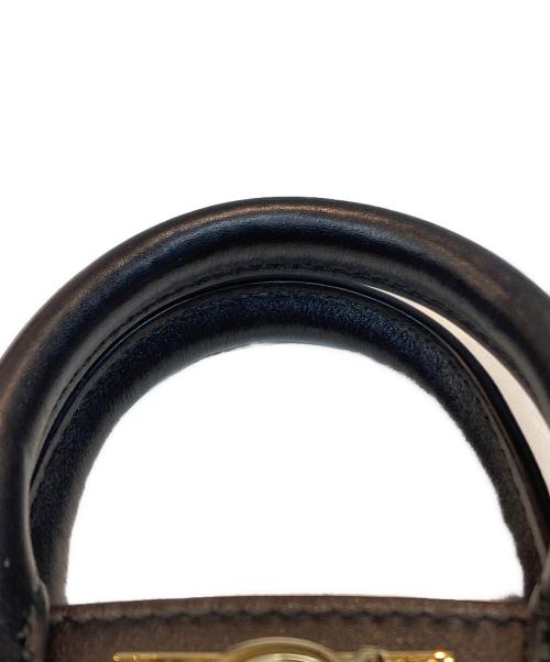 Salvatore Ferragamo（サルヴァトーレ フェラガモ）Salvatore Ferragamo (サルヴァトーレ フェラガモ) STUDIO BAG MICRO ブラックの古着・服飾アイテム