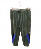 SUPREME×MARTINE ROSEシュプリーム×マーティン・ローズ）の古着「Velour Track Pant」｜グリーン