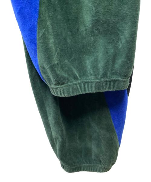 SUPREME（シュプリーム）SUPREME (シュプリーム) MARTINE ROSE (マーティン・ローズ) Velour Track Pant グリーン サイズ:Mの古着・服飾アイテム