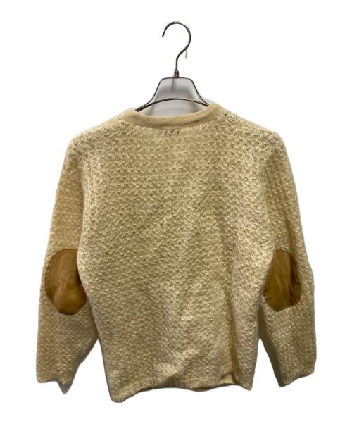 HIMALAYA（ヒマラヤ）HIMALAYA (ヒマラヤ) モヘアカーディガン アイボリー サイズ:Ｌの古着・服飾アイテム