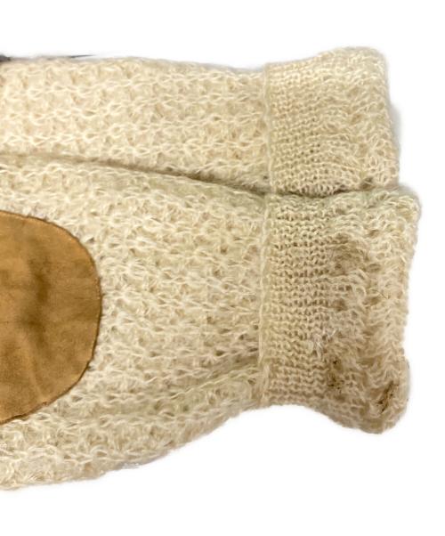 HIMALAYA（ヒマラヤ）HIMALAYA (ヒマラヤ) モヘアカーディガン アイボリー サイズ:Ｌの古着・服飾アイテム