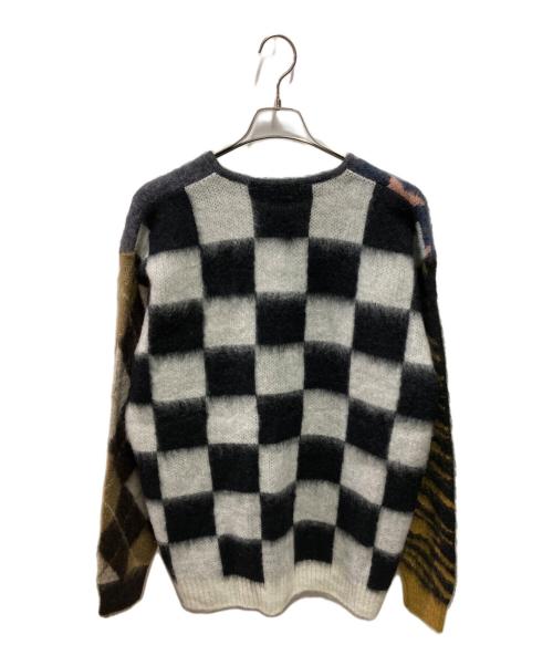 Needles（ニードルズ）Needles (ニードルズ) BEAMS (ビームス) 別注クレイジーパターンカーディガン マルチカラー サイズ:Ｌ 未使用品の古着・服飾アイテム