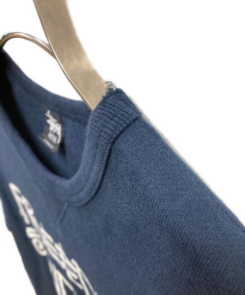 stussy（ステューシー）stussy (ステューシー) BEAUTY&YOUTH (ビューティーアンドユース) 半袖スウェット ネイビー サイズ:Ｍの古着・服飾アイテム