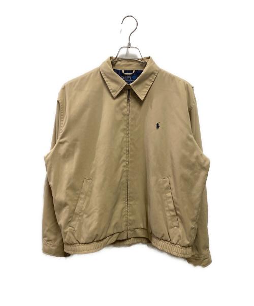 POLO RALPH LAUREN（ポロ・ラルフローレン）POLO RALPH LAUREN (ポロ・ラルフローレン) 90's スイングトップ ベージュ サイズ:Ｍの古着・服飾アイテム
