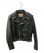 Schottショット）の古着「80-90’s ライダーズジャケット」｜ブラック