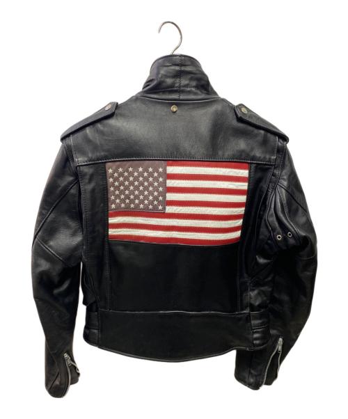 Schott（ショット）Schott (ショット) 80-90’s ライダーズジャケット ブラック サイズ:40の古着・服飾アイテム