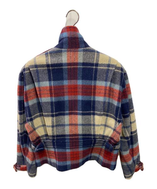 POLO COUNTRY（ポロカントリー）POLO COUNTRY (ポロカントリー) ウールライダースジャケット ブルー サイズ:サイズ詳細参照の古着・服飾アイテム