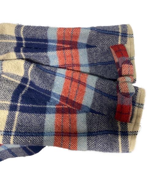 POLO COUNTRY（ポロカントリー）POLO COUNTRY (ポロカントリー) ウールライダースジャケット ブルー サイズ:サイズ詳細参照の古着・服飾アイテム