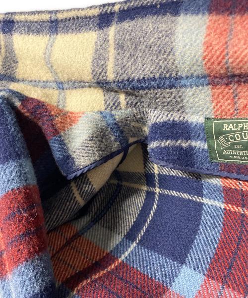 POLO COUNTRY（ポロカントリー）POLO COUNTRY (ポロカントリー) ウールライダースジャケット ブルー サイズ:サイズ詳細参照の古着・服飾アイテム