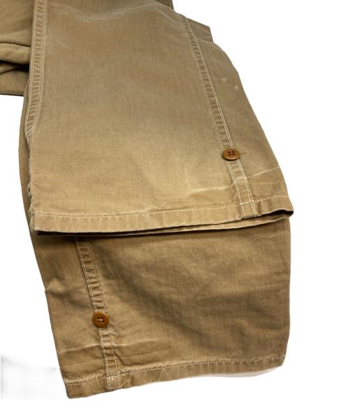 POLO RALPH LAUREN（ポロ・ラルフローレン）POLO RALPH LAUREN (ポロ・ラルフローレン) 00's ヘリンボーンペインターパンツ ブラウン サイズ:W30×L30の古着・服飾アイテム
