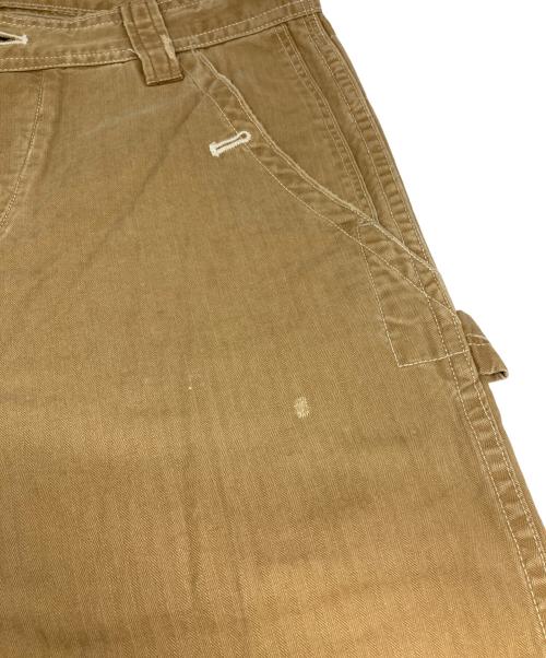 POLO RALPH LAUREN（ポロ・ラルフローレン）POLO RALPH LAUREN (ポロ・ラルフローレン) 00's ヘリンボーンペインターパンツ ブラウン サイズ:W30×L30の古着・服飾アイテム