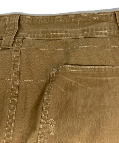 POLO RALPH LAUREN（ポロ・ラルフローレン）POLO RALPH LAUREN (ポロ・ラルフローレン) 00's ヘリンボーンペインターパンツ ブラウン サイズ:W30×L30の古着・服飾アイテム