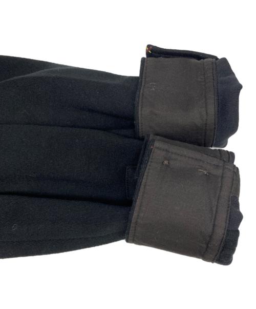 CABAN（キャバン）CABAN (キャバン) コットンカシミヤ ステッチワークシャツ ブラック サイズ:Ｓの古着・服飾アイテム