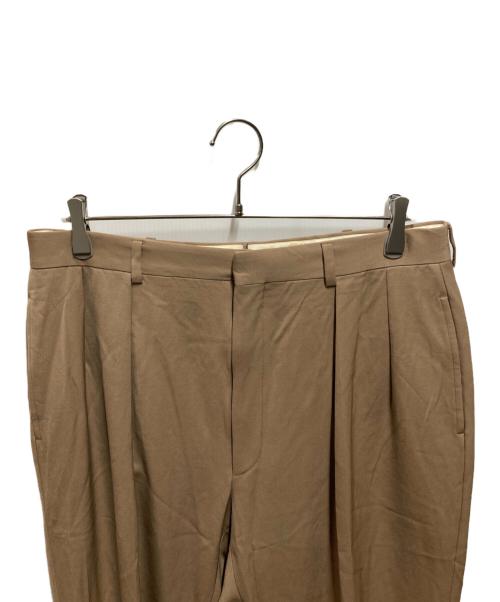 POLO RALPH LAUREN（ポロ・ラルフローレン）POLO RALPH LAUREN (ポロ・ラルフローレン) ツータックスラックス ブラウン サイズ:36の古着・服飾アイテム