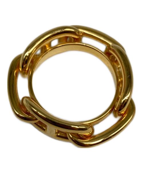 HERMES（エルメス）HERMES (エルメス) シェーヌダンクルスカーフリング ゴールド サイズ:-の古着・服飾アイテム