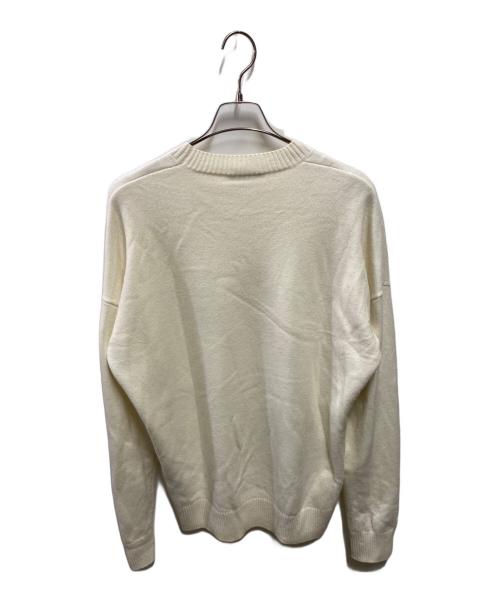 J.W.ANDERSON（ジェイダブリューアンダーソン）J.W.ANDERSON (ジェイダブリューアンダーソン) Eat Me Print Knit Jumper ベージュ サイズ:Ｍの古着・服飾アイテム