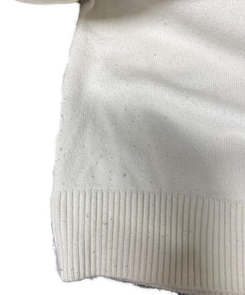 J.W.ANDERSON（ジェイダブリューアンダーソン）J.W.ANDERSON (ジェイダブリューアンダーソン) Eat Me Print Knit Jumper ベージュ サイズ:Ｍの古着・服飾アイテム