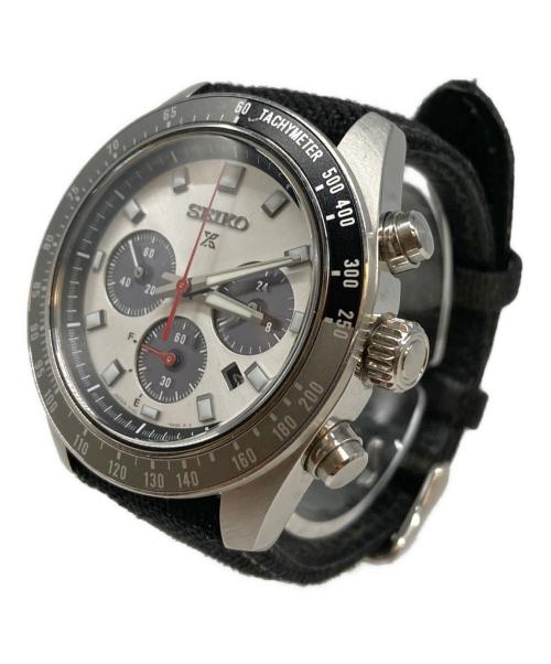 SEIKO（セイコー）SEIKO (セイコー) SPEEDTIMER プロスペックス クロノグラフソーラー充電 V192-0AH0  シルバーの古着・服飾アイテム