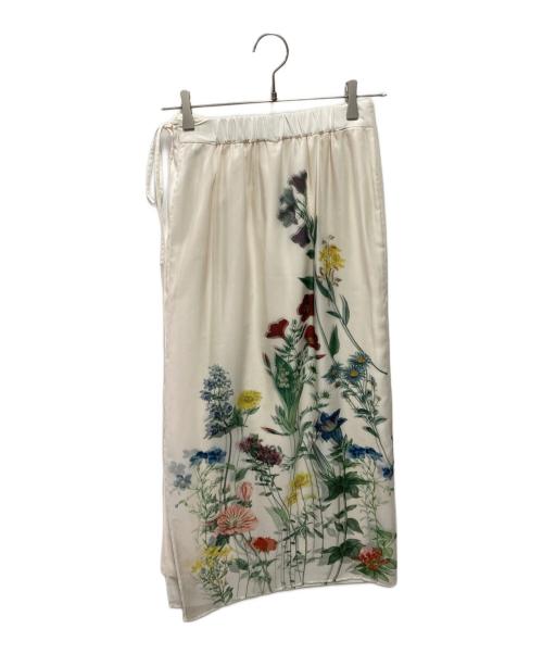 Ameri（アメリ）Ameri (アメリ) 25SS ESMERALDA IN FULL BLOOM SKIRT ベージュ サイズ:S 未使用品の古着・服飾アイテム