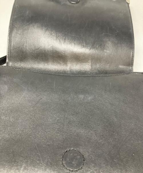 ALEXANDER WANG（アレキサンダー・ワン）ALEXANDER WANG (アレキサンダー・ワン) レザースクエアデザインウォレットバッグ ブラックの古着・服飾アイテム