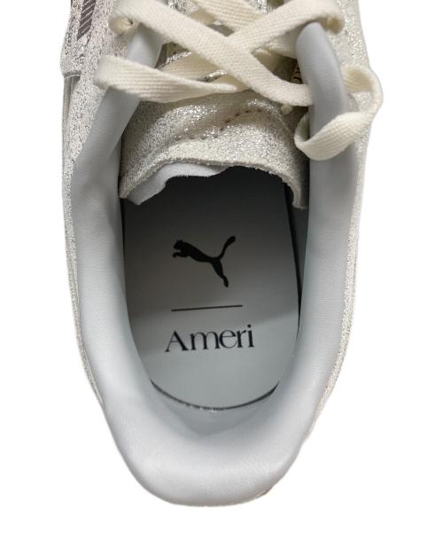 PUMA（プーマ）PUMA (プーマ) AMERI (アメリ) PALERMO MODA シルバー サイズ:24.5 未使用品の古着・服飾アイテム