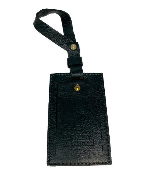 Vivienne Westwood（ヴィヴィアンウエストウッド）Vivienne Westwood (ヴィヴィアンウエストウッド) パンチングオーブショルダーバッグ グリーンの古着・服飾アイテム