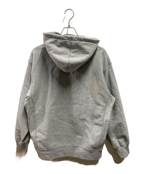 SUPREME（シュプリーム）SUPREME (シュプリーム) Cross Box Logo Hooded Sweatshirt グレー サイズ:Largeの古着・服飾アイテム
