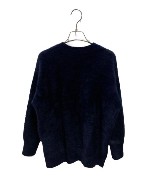 UNITED ARROWS（ユナイテッドアローズ）UNITED ARROWS (ユナイテッドアローズ) フォックスカシミヤ クルーネック ニット ネイビー サイズ:FREEの古着・服飾アイテム