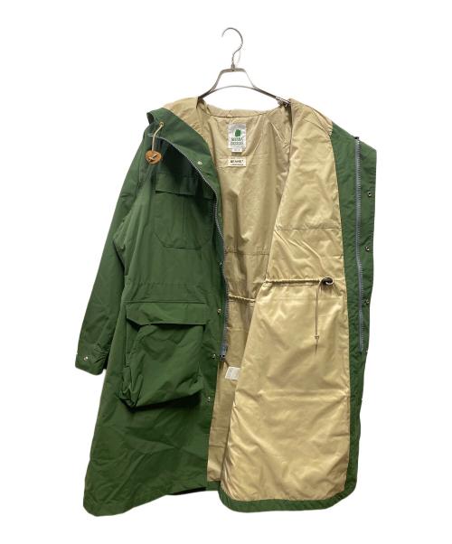SIERRA DESIGNS（シエラデザインズ）SIERRA DESIGNS (シエラデザインズ) BEAMS PLUS (ビームスプラス) LONG MOUNTAIN PARKA グリーン サイズ:Ｍの古着・服飾アイテム