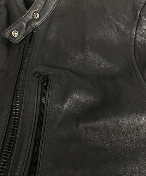 AVIREX（アヴィレックス）AVIREX (アヴィレックス) AVIREX STAND SINGLE RIDERS JACKET ブラック サイズ:Mの古着・服飾アイテム