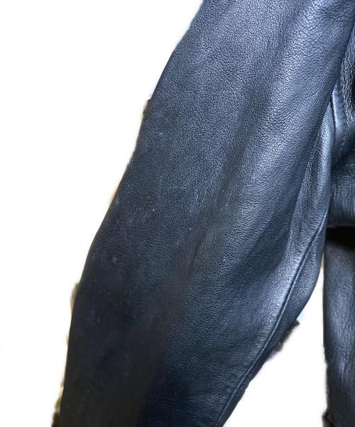 AVIREX（アヴィレックス）AVIREX (アヴィレックス) AVIREX STAND SINGLE RIDERS JACKET ブラック サイズ:Mの古着・服飾アイテム