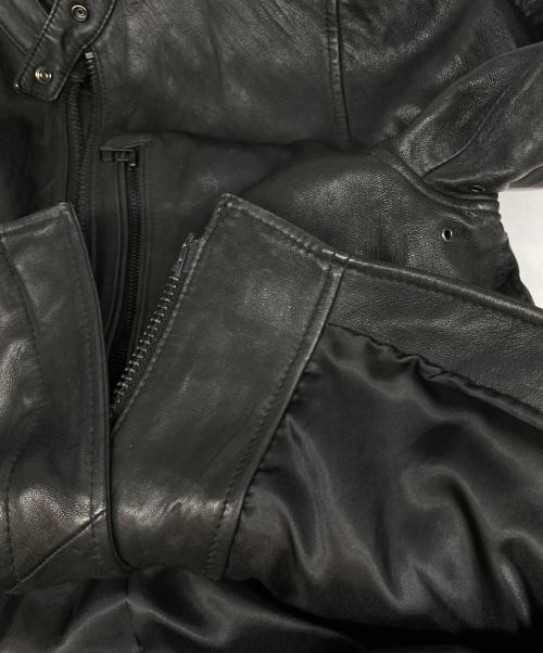 AVIREX（アヴィレックス）AVIREX (アヴィレックス) AVIREX STAND SINGLE RIDERS JACKET ブラック サイズ:Mの古着・服飾アイテム