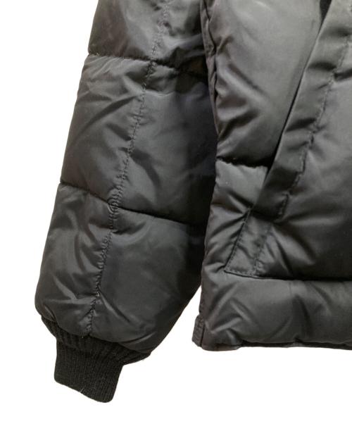 Schott（ショット）Schott (ショット) 90's キルティングダウンブルゾン ブラック サイズ:Ｍの古着・服飾アイテム