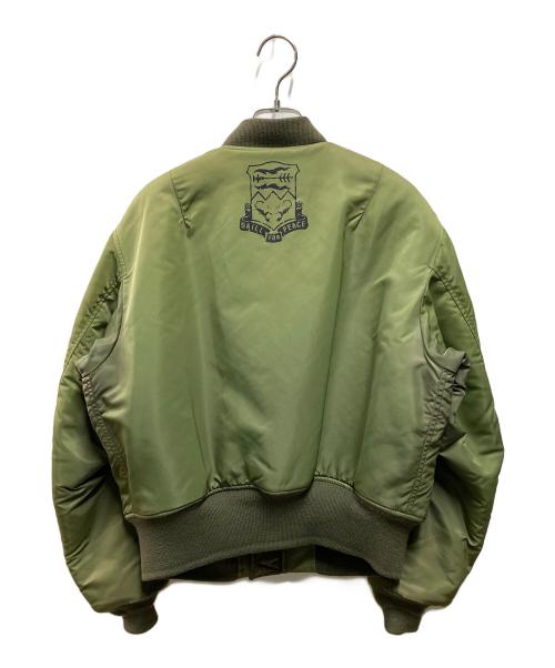 AVIREX（アヴィレックス）AVIREX (アヴィレックス) MA-1ジャケット グリーン サイズ:Ｍの古着・服飾アイテム